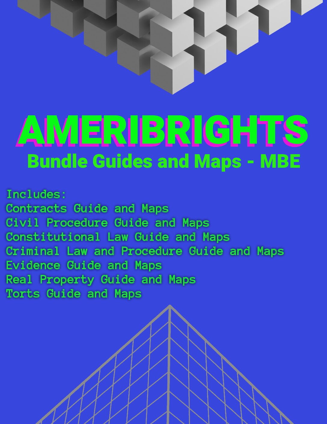 Bar Prep Made Easy: MBE Guide and Maps Bundle