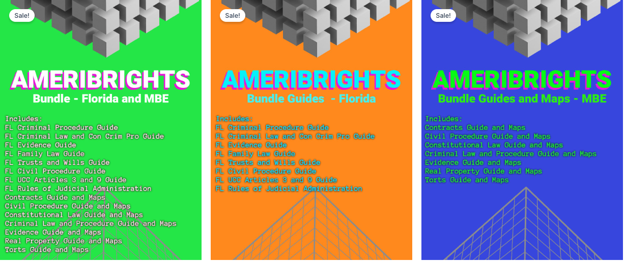 Florida Bar Exam & MBE/UBE Study Guides – Ace Your Exam - Ameribrights