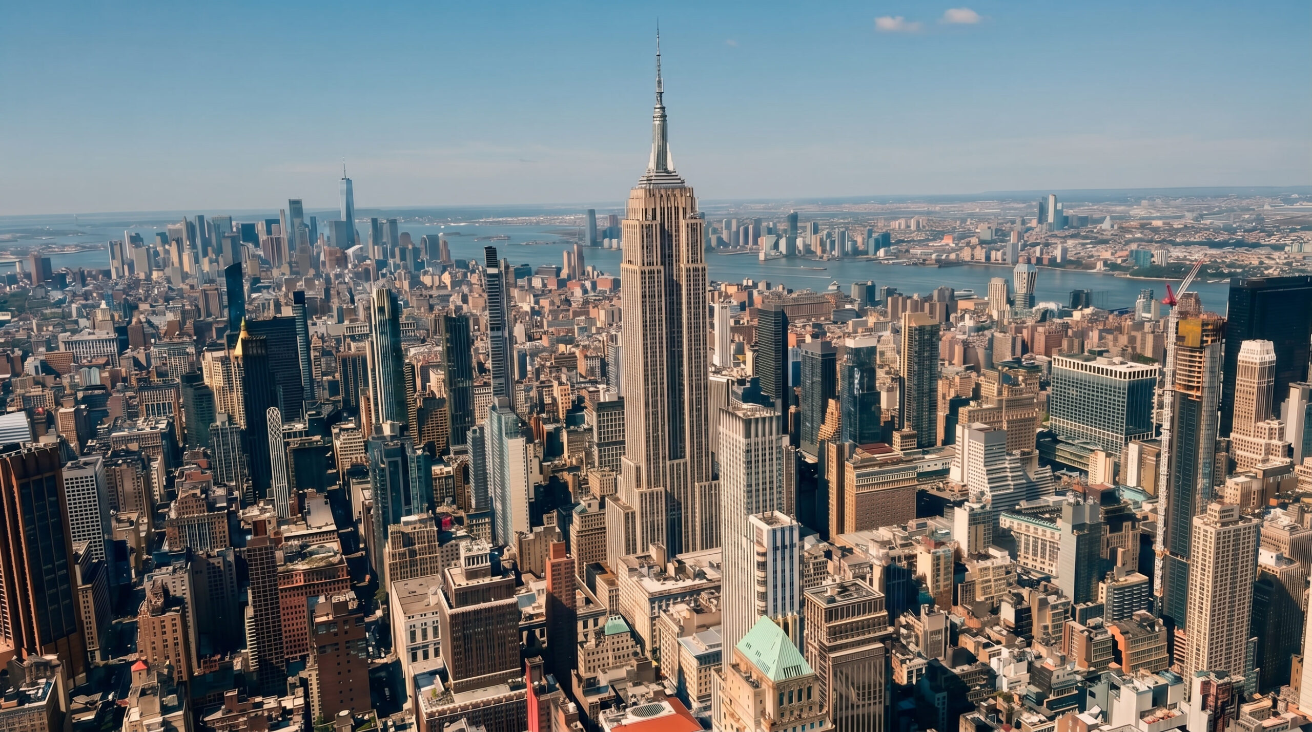 New York City skyline with Empire State Building symbolizing bar exam preparation, growth, and long-term progress